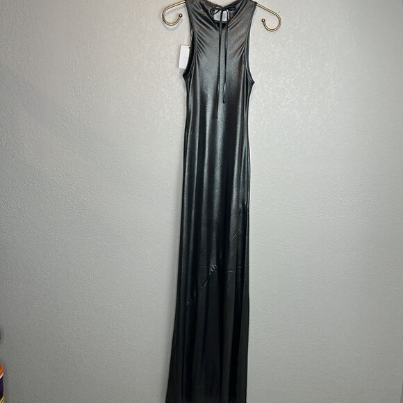 NWT L'Academie Chimene Maxi Slip Dress XXS Revolve - Picture 6 of 14